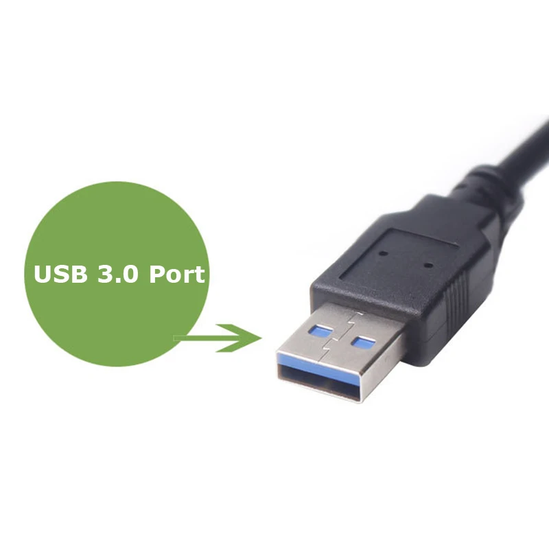 Переходник для жесткого диска 22 Pin SATA на USB 3 0 2 5 дюйма кабель конвертер HDD SSD длина 20
