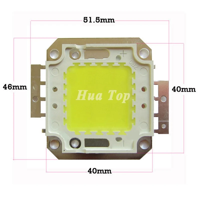 1 шт. Бесплатная доставка 70 Вт квадратный светодиодный прожектор Epistar с