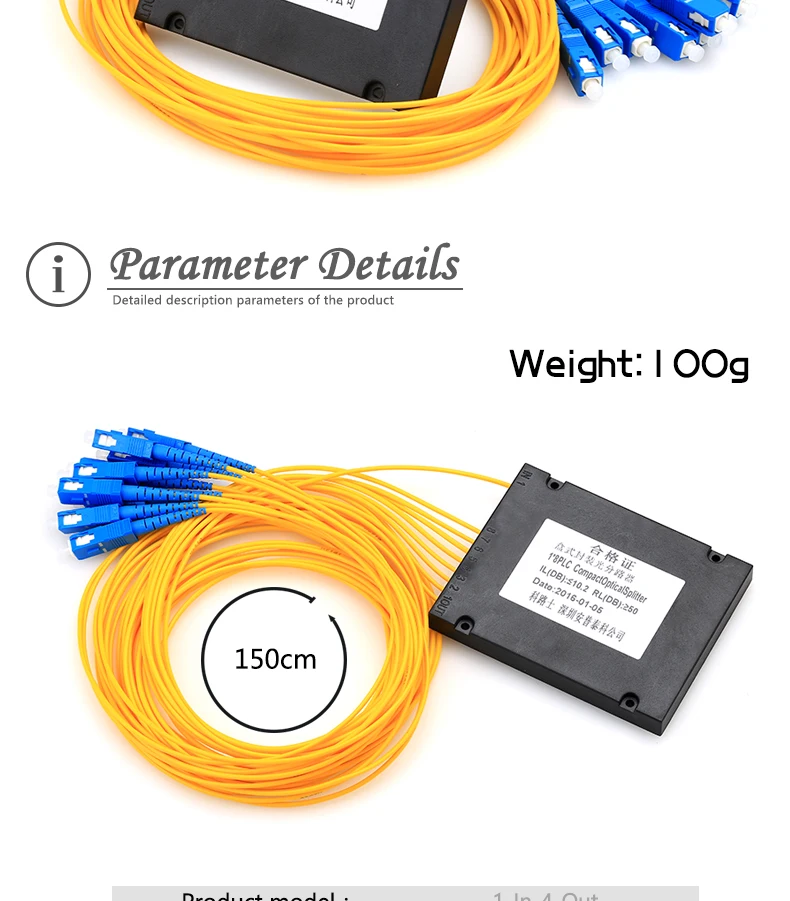 Kelushi FTTH 1*8 PLC разветвительная коробка телекоммуникационный волоконный сплиттер 1 точки 8 Кассетный Оптический Сплиттер Волоконно-Волоконный