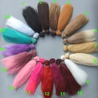 Волосы куклы 15 см, кудрявые, вьющиеся, маленькие, для куклы blyth, 13, 14, 16, шарнирные, ручной работы, кукольные парики