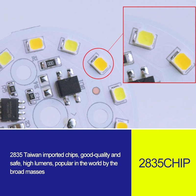 Горячая Распродажа светодиодный модуль AC 220 В 230 в 240 3 Вт 7 9 SMD 2835 Светодиодный