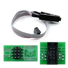 Программируемый USB программатор SOIC8 SOP8 DIP8 TL866CS TL866A, тестовый зажим, переходник BIOS 24 25 93