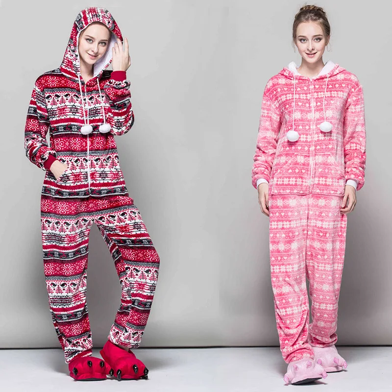 кигуруми для взрослых зимняя одежда дома Kigurumi красная птица Комбинезоны