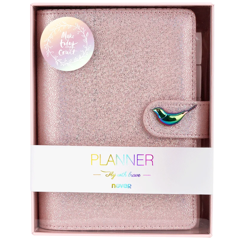 Fly bird notebook Never Fly Bird Series A6 спиральный блокнот переплет планировщик Органайзер ежедневный точечный бумажный офис и школьные принадлежности подарок канцелярские принадлежности - Цвет: Fly bird notebook
