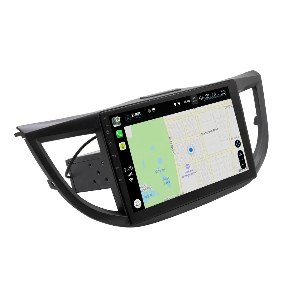 10 &quotAndroid 8 0 Восьмиядерный автомобильный gps навигатор стерео для Honda CRV 2012 2015 радио