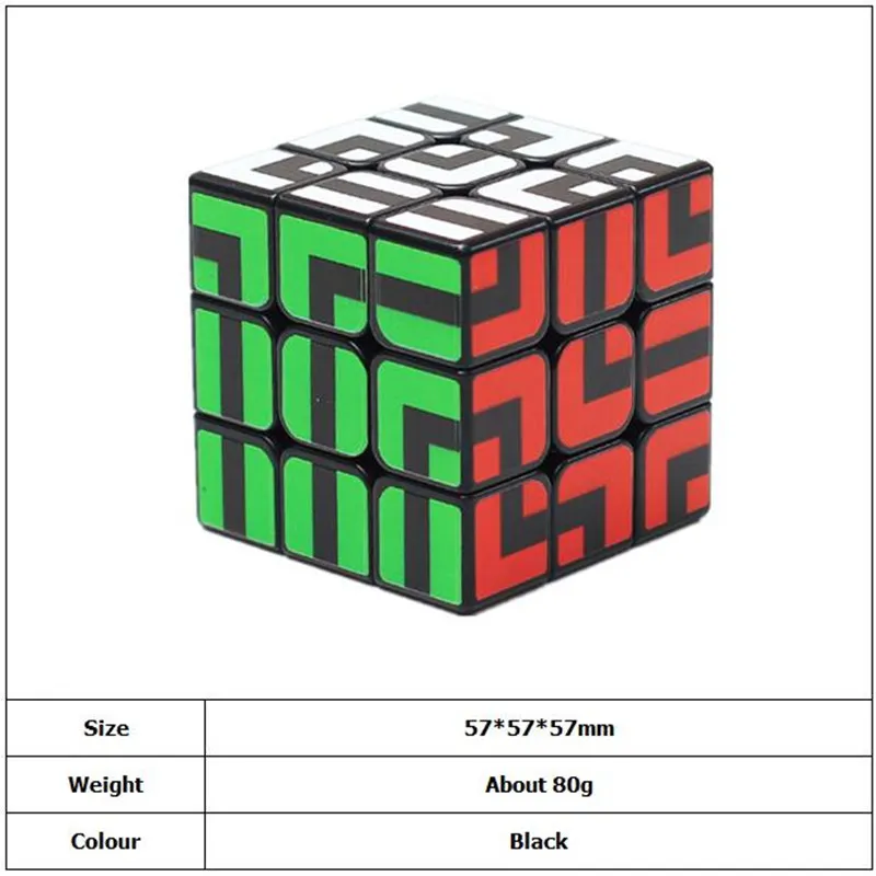 Профессиональный лабиринт Cube 3x3x3 5,7 см Скорость для магический паззл куб Neo Cubo Магическая наклейка для детей игрушки кубик рубика