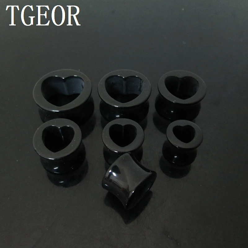 Серьги-расширители для ушей акриловые 6 размеров лазерная резка 1 пара | Украшения