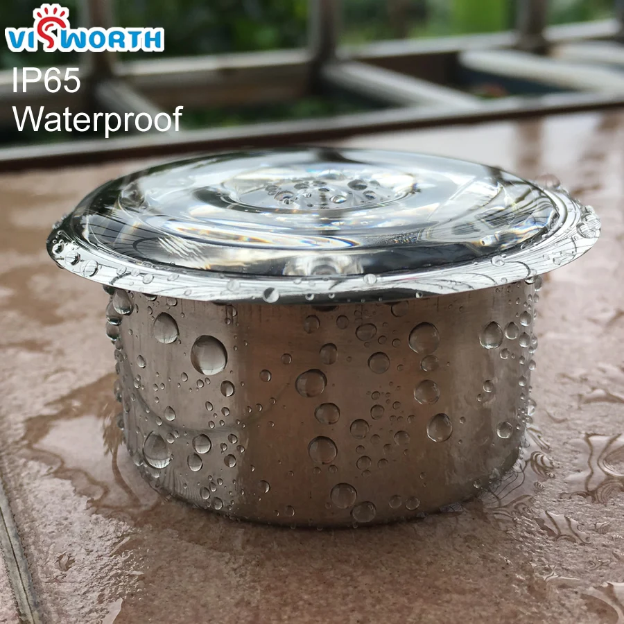 Декоративный светильник на солнечной батарее VisWorth RGB для сада лестницы аварийный