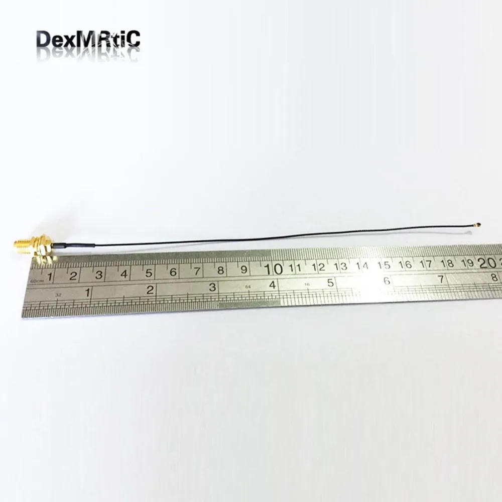 2 шт. 20 см IPX IPEX U. FL MHF4 к SMA Гнездовой кабель перемычки rf OD 0 81 мм для PCI WIFI карты