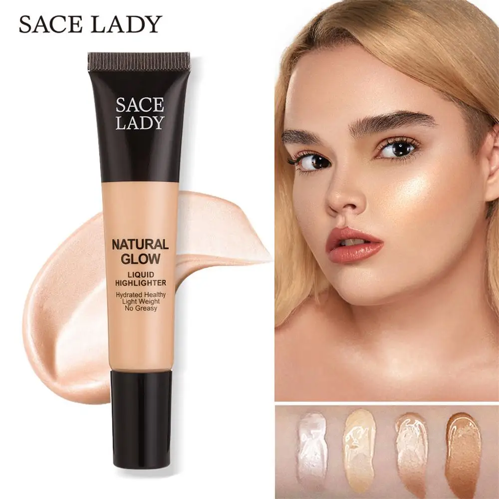 SACE LADY жидкость с высокой яркостью осветляет тон кожи 3 вида цветов хайлайтер