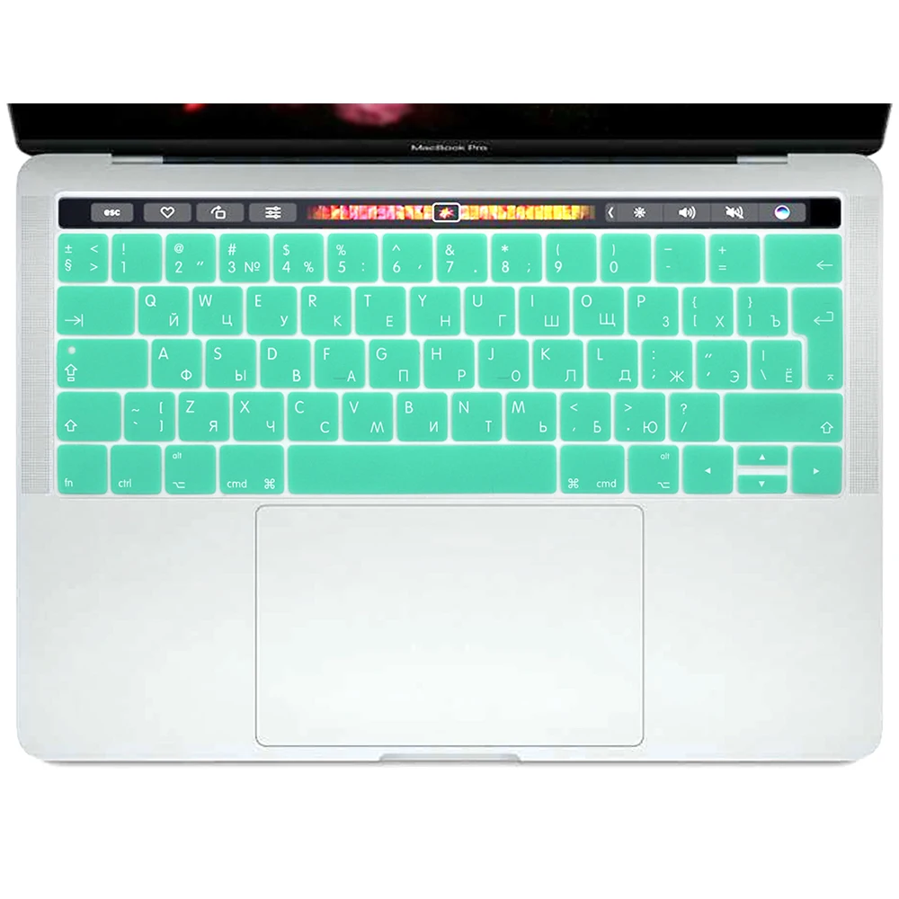 Защитный чехол для клавиатуры MacBook Pro 13 A1706 сенсорная панель 15 A1707 2016 силиконовый |