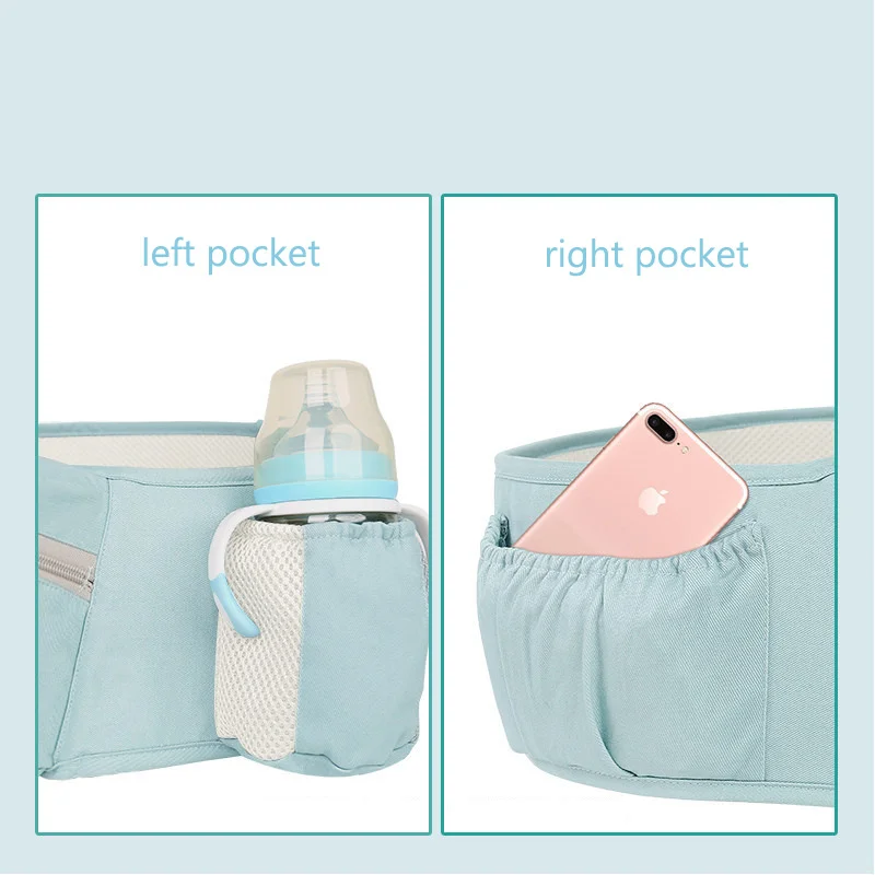 

OLOEY Breathable Baby Carrier Backpack 3D Portable Infant Kangaroo Ergonomic Hipseat Heaps Newborn Kids Sling Wrap