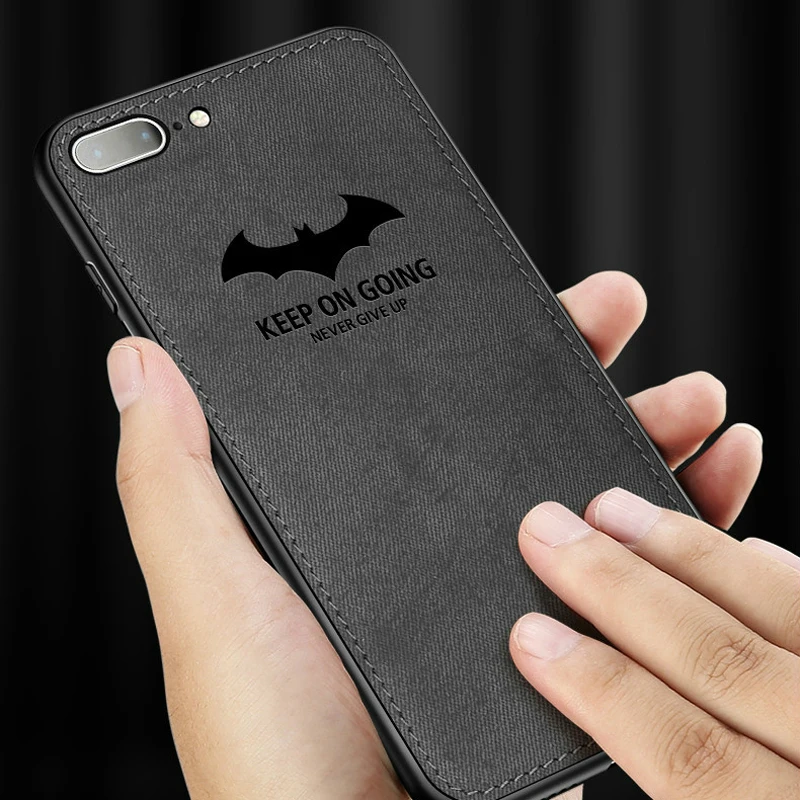 Luxury Batman Christmas Deer Cloth Phone Cases For iphone 7 8 6 6s Plus Ultra Thin Soft Silicone Cover X 10 Xs Max Xr |