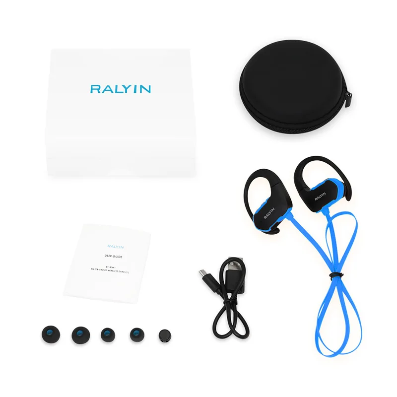Ralyin портативный MP3 музыкальный плеер 8 Гб наушники плеер mp3 плеер гарнитура спортивные наушники mp3 водонепроницаемый для xiaomi