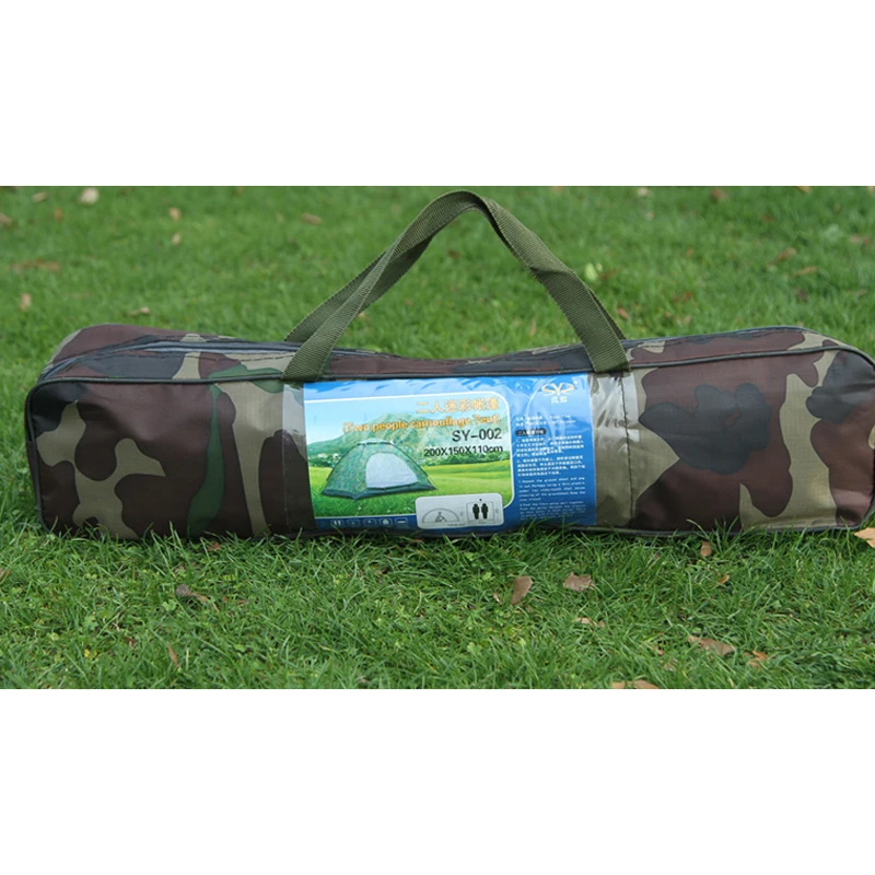 

1.4KG Tent 210D Oxford cloth Fabric Ultralight 2 Person Double Layers Aluminum Rod Camping Tent 4 Season With 2 Person tents