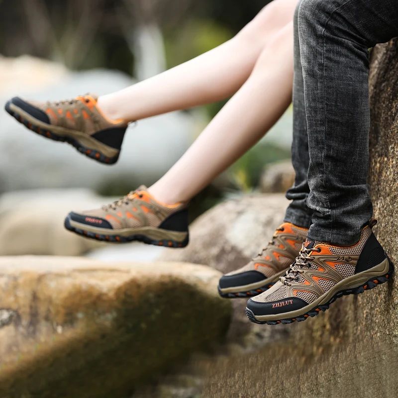 Новые мужские треккинговые кроссовки унисекс удобные уличные спортивные горные