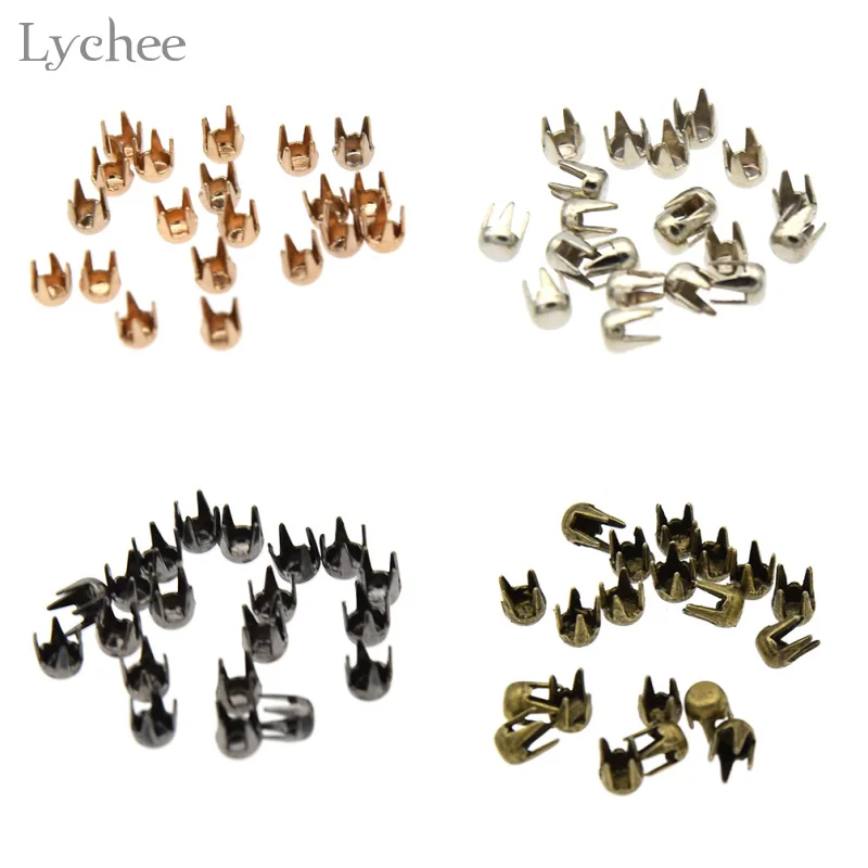 Lychee 20 шт. Мини Круглая заклепка Кукла Одежда заклепки DIY Ручная работа|rivet diy|round