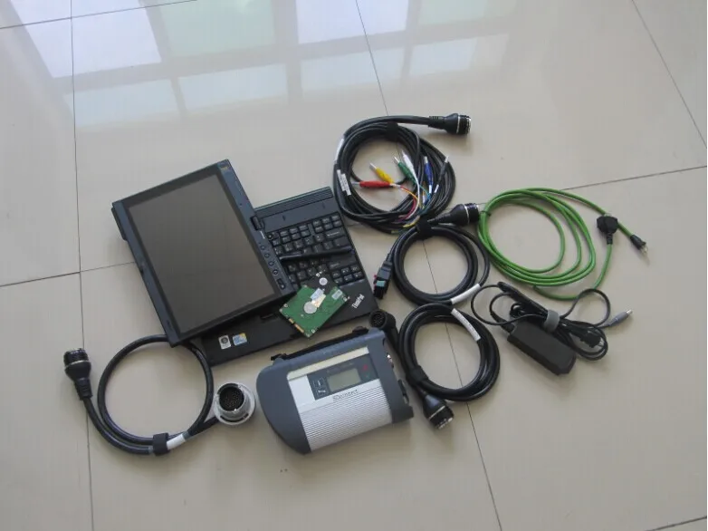 Star Diagnosis Compact 4 Sd c4 with Laptop x200t Touch Screen Hdd v06/2021 Newest Software Ready to Use All Cables Full | Автомобили и