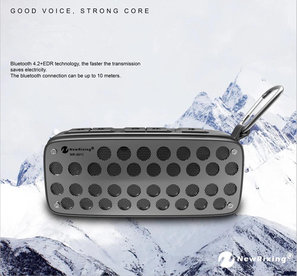 Bluetooth динамик водонепроницаемый портативный беспроводной Открытый Спорт Саундбар сабвуферный Стереодинамик TF FM AUX USB для внутреннего наружного