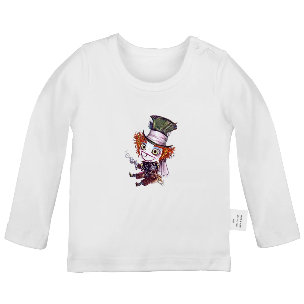 Star Wars Alice In Wonderland The Princess and the Frog Newborn Baby T-Shirts Toddler Graphic Long Sleeve Solid color Tee Tops | Детская