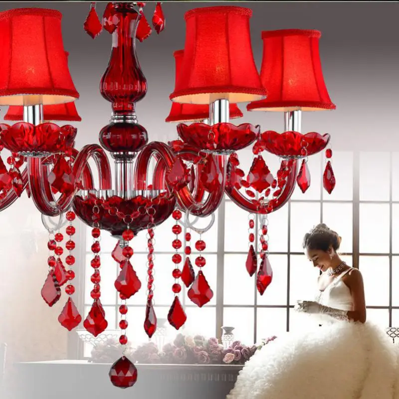 Люстра Светодиодная стеклянная для коридора 6/8/10 шт.