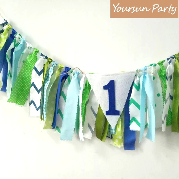 Тропический лес вдохновил день рождения ребенка первый год знак баннеры зеленый