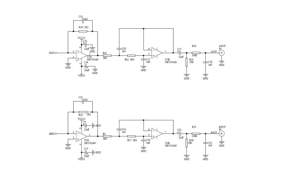 Дизайн TDA1541 ЦАП декодирование доска DIY Бард PCB
