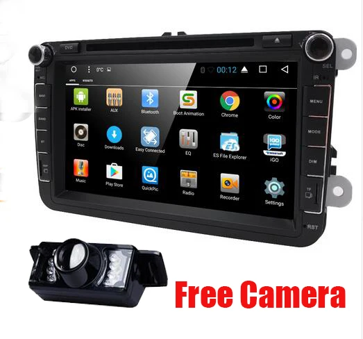 4G 8 &quotAndroid 1 автомобильный Радио Стерео DVD CD Sat-Nav GPS DAB + DVR карты cam для VW Golf MT5 GOLF 6 Polo