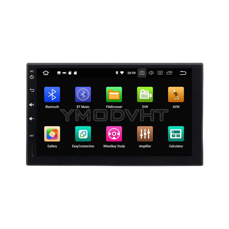 YMODVHT 7 дюймов Android 8 0 Восьмиядерный PX5 4 Гб универсальный автомобильный DVD плеер