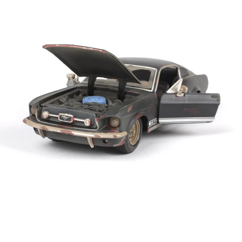 Горячая классика 1:24 старый Ford Mustang GT цинковый сплав модель автомобиля коллекция и