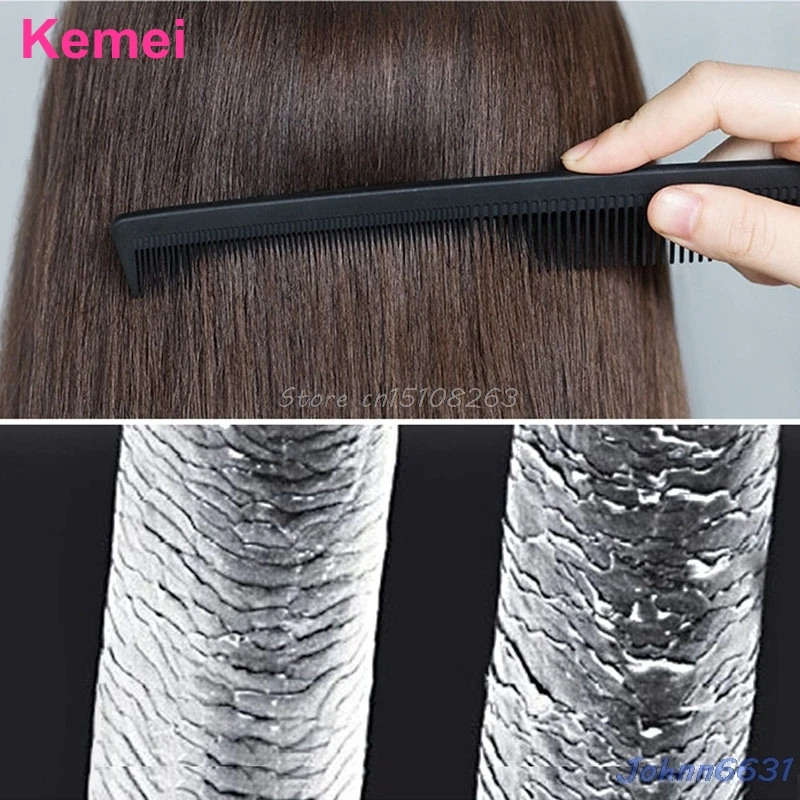 

1Pc Black Plastic Fine-tooth Hairdressing Hair Style Salon Anti-static Comb #Y207E# Hot Sale