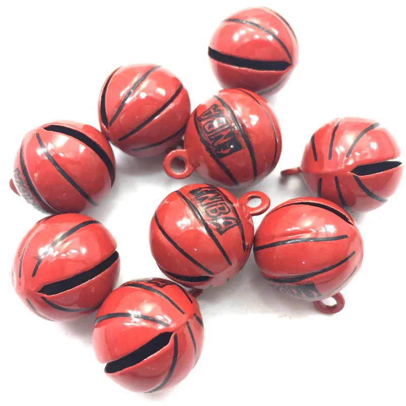 Баскетбольные колокольчики 15 мм 10 шт./лот|bell charm|be charmcharms basketball |
