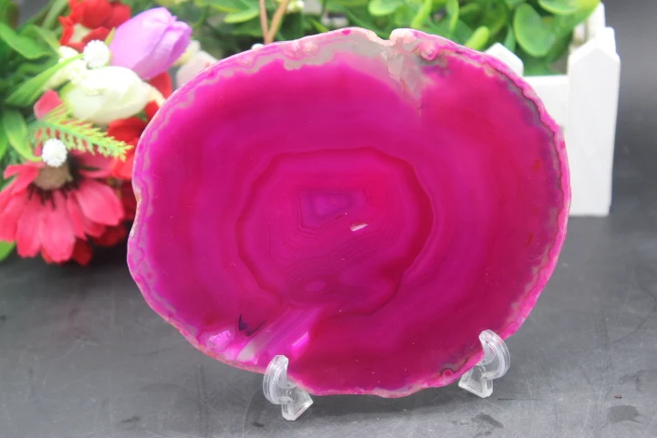 148 грамм кварцевого хрустального агата подставка под чашку предметы интерьера