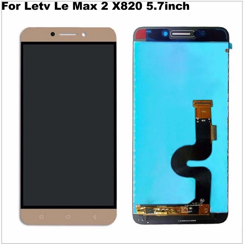 Для le LeEco Max 2 Max2 X820 X821 X822 X829 ЖК-экран+ сенсорная панель дигитайзер Замена для Letv x823 серый