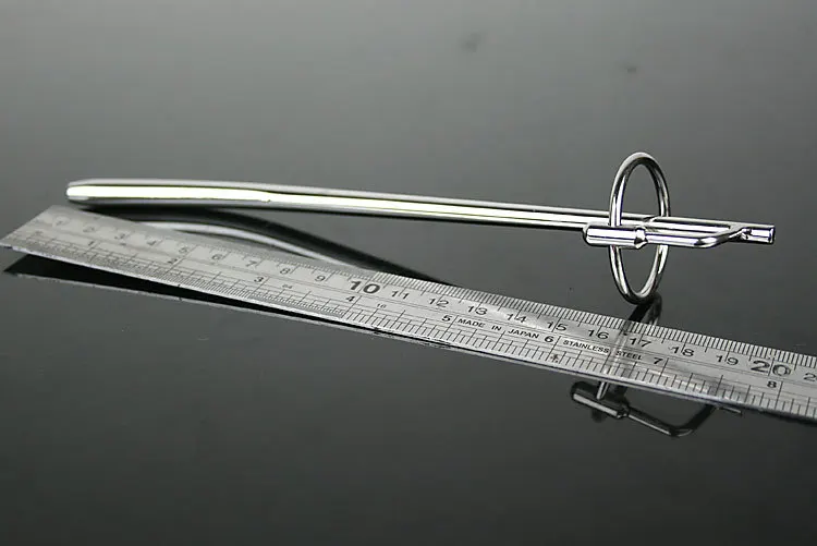 Диаметр 8 мм Мужской пенис зажигания Нержавеющая сталь уретральный катетер звук