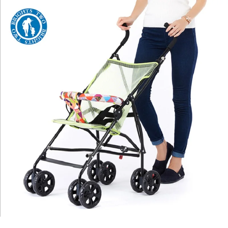 Sozzy/горячая Распродажа портативная детская коляска ручная Складная с зонтиком