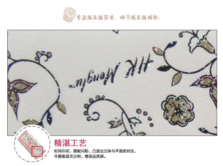 HKMENGLU розовый женский кошелек милый Длинный кошелек с бантом милый клатч с цветочным принтом милый студенческий кошелек дропшиппинг