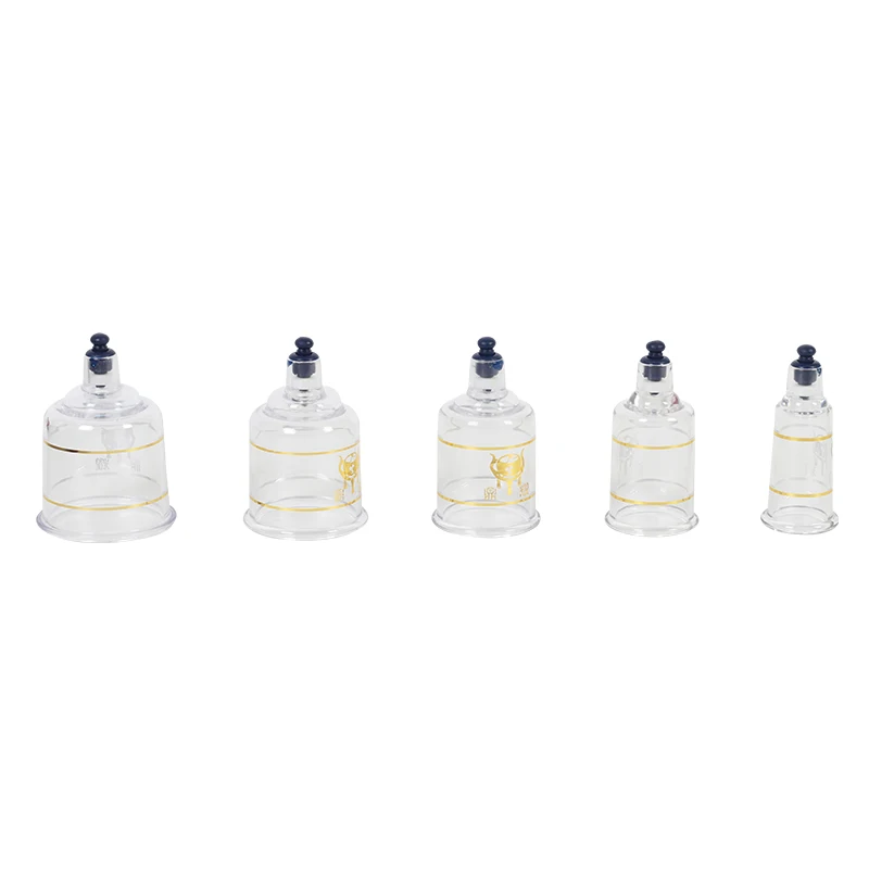 

Suction Cans Cups jar Acupunture Vacuum Cupping Set Massager jars plastic vacuum suction therapy cupping set cans for massage