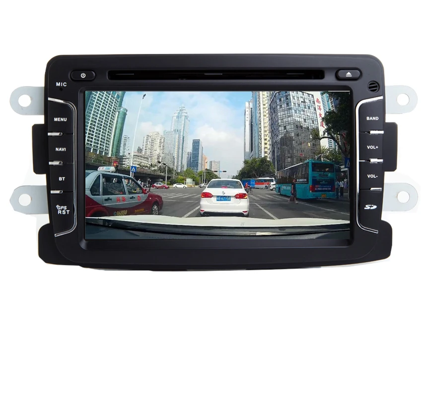 7 дюймов Android 8,0 автомобильный dvd-плеер для Dacia Sandero Duster Renault Captur Lada Xray 2 Logan 4 Гб ram 4G wifi gps навигация радио