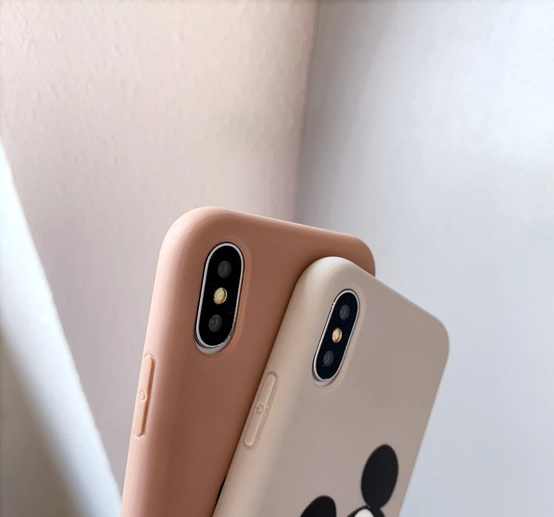 Матовый чехол для телефона s для iphone X XR XS Max 11 11Pro, мягкий силиконовый чехол из ТПУ с рисунком для iphone 6, 6s, 7, 8 plus, 11 pro max, задняя крышка