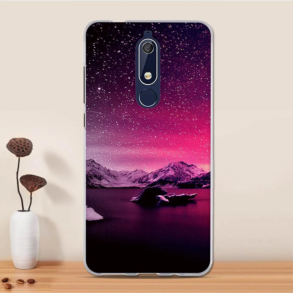 21 Чехол для Nokia 5,1 чехол силиконовый 3D мягкий чехол для телефона из ТПУ для Nokia5.1 Nokia 5. 1 Funda Coque для Nokia 5,1 чехол Capa Shell - Цвет: 21