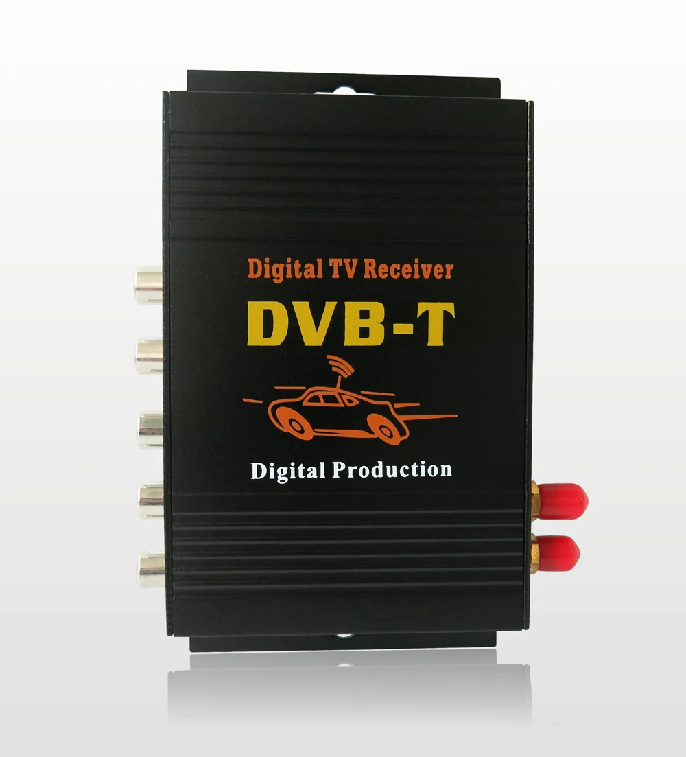 

Цифровой автомобильный тв-тюнер Krando HD 1080P DVB-T с 2 антеннами, автомобильный ТВ-приемник