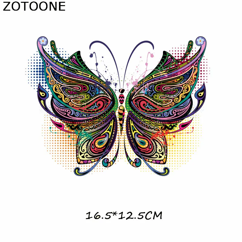 387 ZOTOONE полосатая одежда с нашивками, железная нашивка в стиле панк для футболок, детская одежда для девочек, термо-Стикеры для одежды «сделай сам» - Цвет: 387