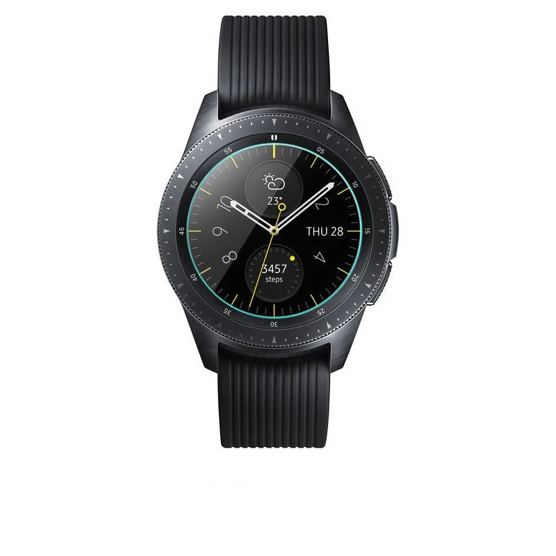 2 шт 9H против царапин Закаленное стекло для samsung Galaxy Watch 46 мм 42 мм Защитная пленка для экрана