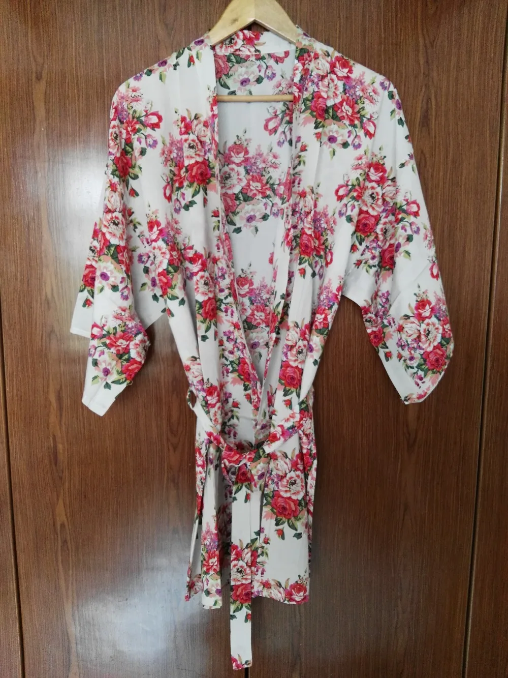 Женское свадебное кимоно с цветами 12 цветов|floral robe|bridal kimonobridal kimono robe |