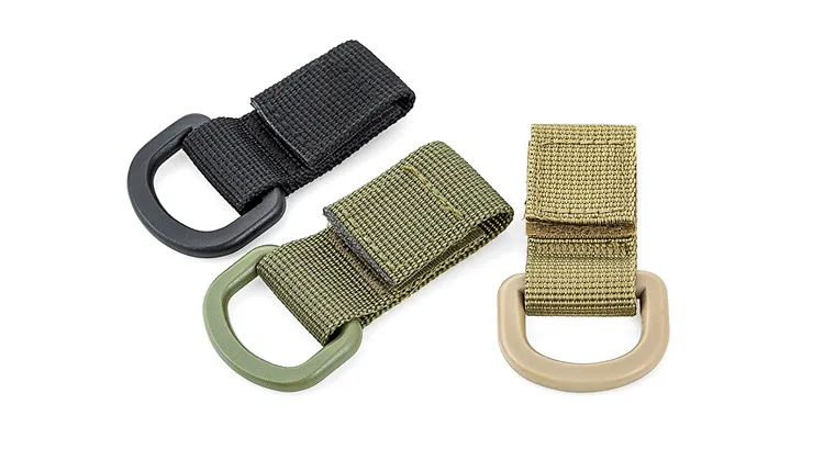 Bushcraft наружная тактическая нейлоновая тесьма висячая Пряжка крюк MOLLE система подвеска на рюкзак аксессуары для кемпинга EDC оборудование