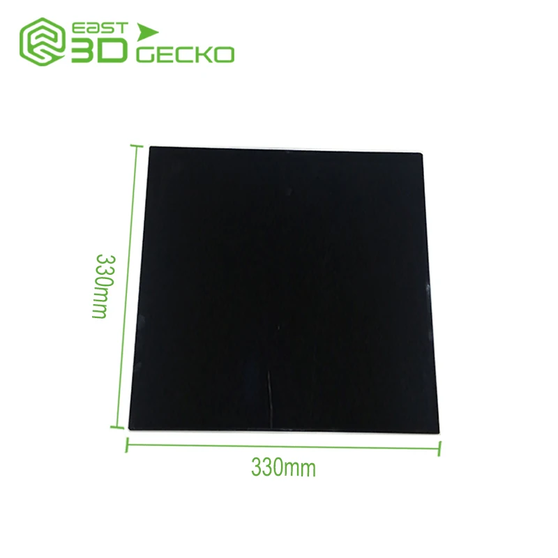 3d printer accessories glass-ceramics heated bed panel nondeformation with heating high temperature resistant not easily broken |