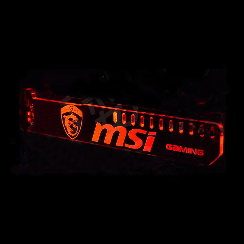 Расширенная версия синего светодиода для игрового компьютера msi основной корпус