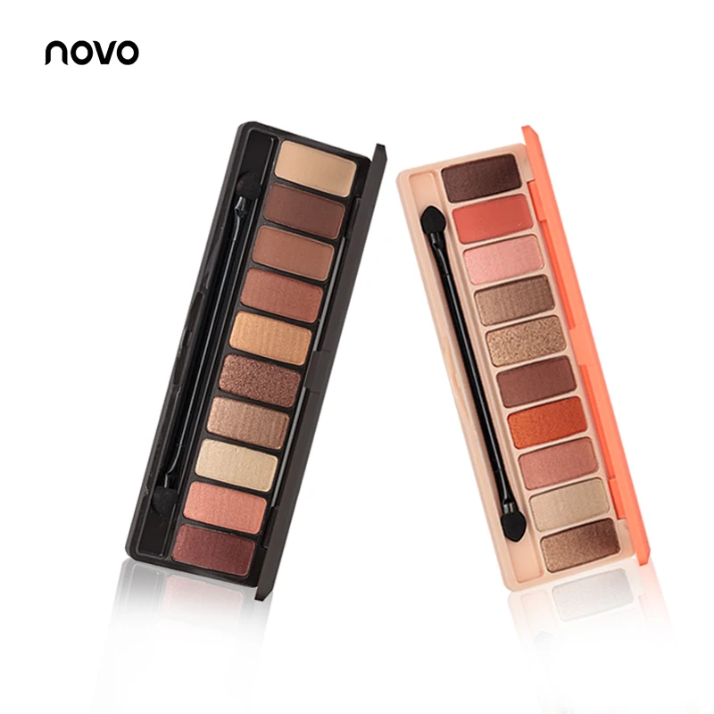 NOVO Smoky Brand makeup Eyeshadow Pallete Cosmetics Makeup Waterproof Natural Glitter Matte Shimmer Eye Shadow paleta de sombra |