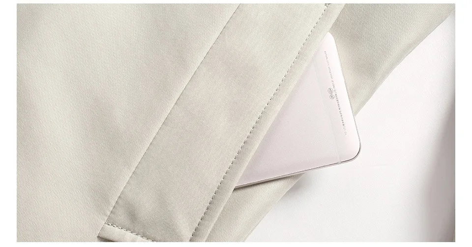 New Trench Coat Jacket Overcoat Casual Men's windbreakers Solid Color X-Long Men Fashion Autumn Jackets